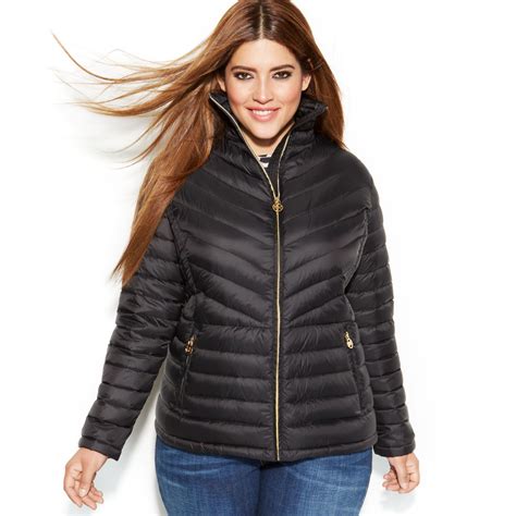 michael kors puffer down jacket|michael kors packable puffer jacket.